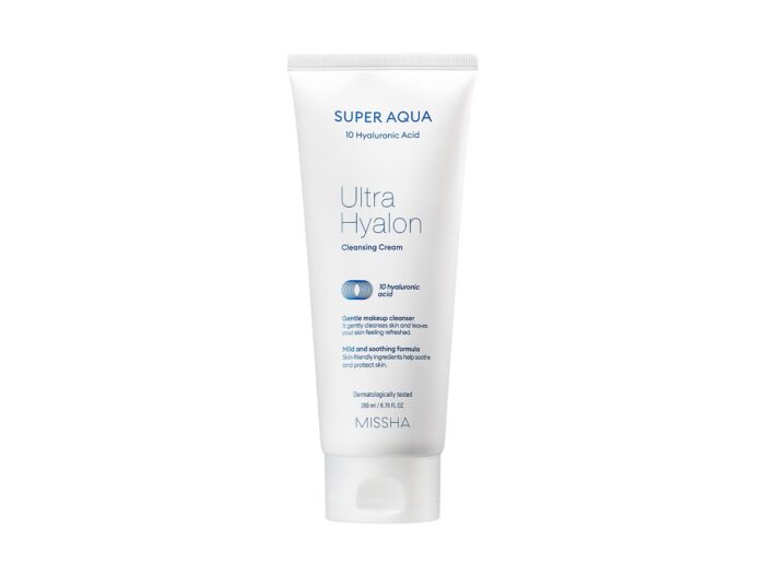 MISSHA - Super Aqua Ultra Hyalron Cleansing Cream - Oczyszczający krem do mycia twarzy